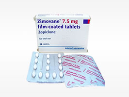 zimovane zopiclone for treatment for insomnia